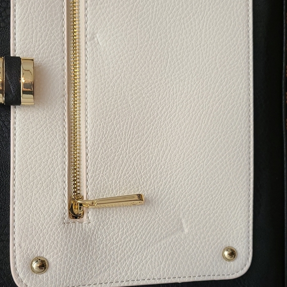 Black and off white handbag - Picture 7 of 8